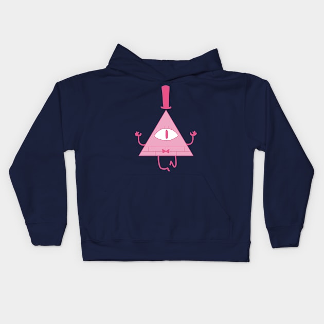 Pink Bill Kids Hoodie by timbo